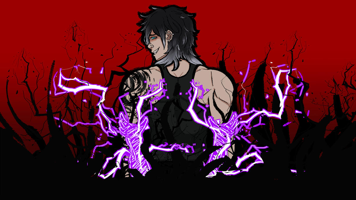 Work of a friend's original character that was in a dream.