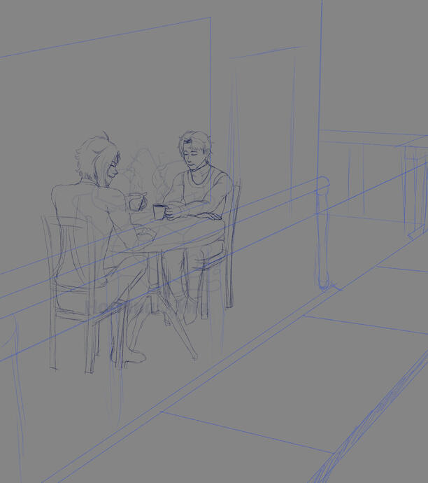 WIP of oc content, Caius owned by Twig