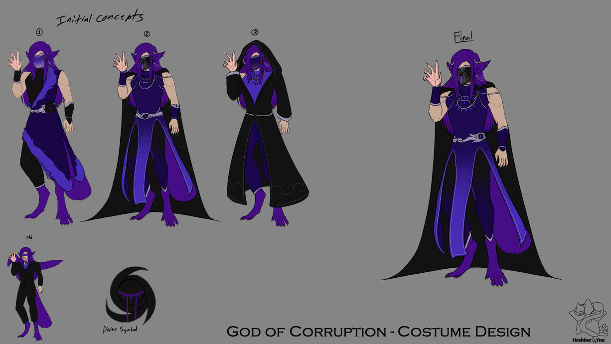 God of Corruption (Peradventure | OC) - Concepts