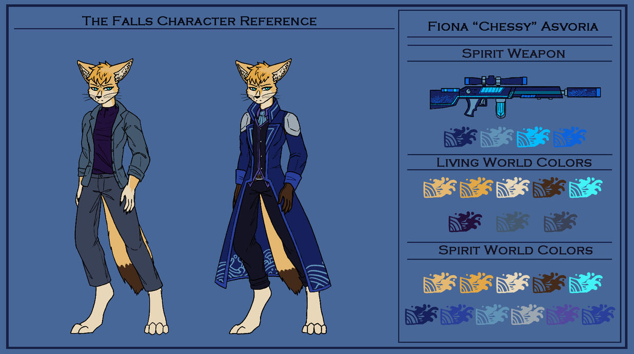 Most recent reference of "Chessy" for The Falls series made by NoctisVixen.